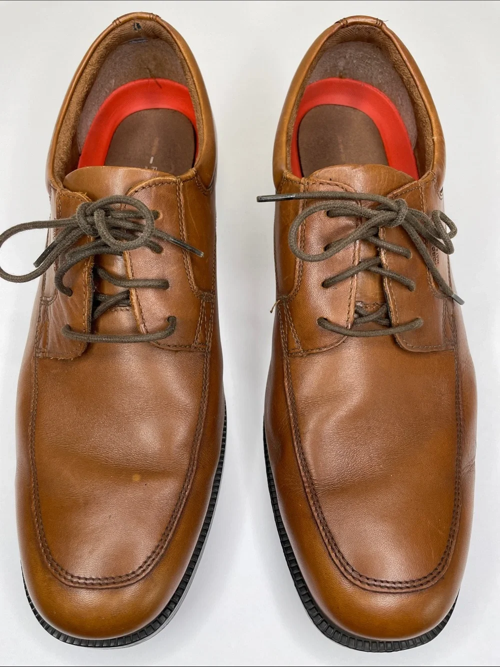 ROCKPORT Leather Apron Toe Slip Resistant Hydro Shield Waterproof Shoes 11.5
